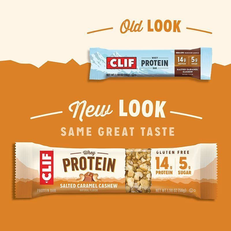 Clif Bar & Company Protein Bar Salted Caramel Cashew CLIF-164002 - Image 3