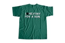 Unisex Lovely Day For A Run Graphic Tee BELLA-LOVELYDAY