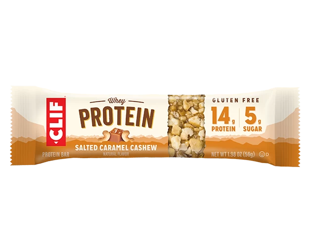 Clif Bar & Company Protein Bar Salted Caramel Cashew CLIF-164002 - Image 2
