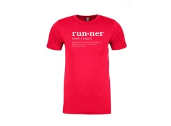 Next Level Unisex =PR= Runner Definition Graphic Tee - NEXT-RUNNERDEFINITION