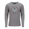 Next Level Unisex Red-Nosed Running Club Holiday Graphic Long Sleeve