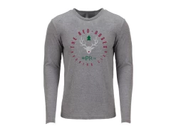 Next Level Unisex Red-Nosed Running Club Holiday Graphic Long Sleeve