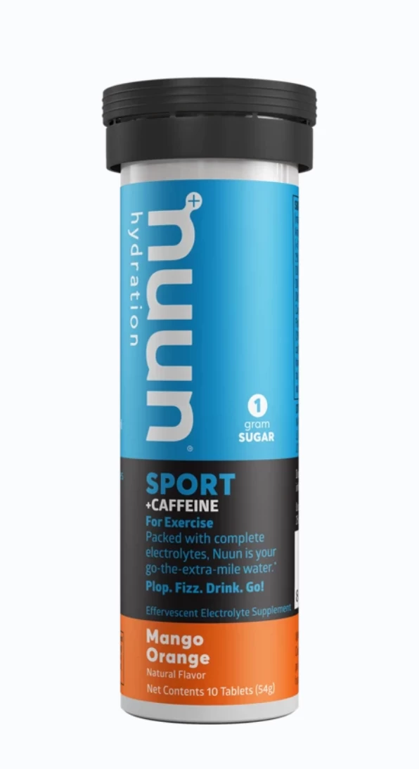 Nuun Tablets Mango Orange + Caffeine NUUN-1170408