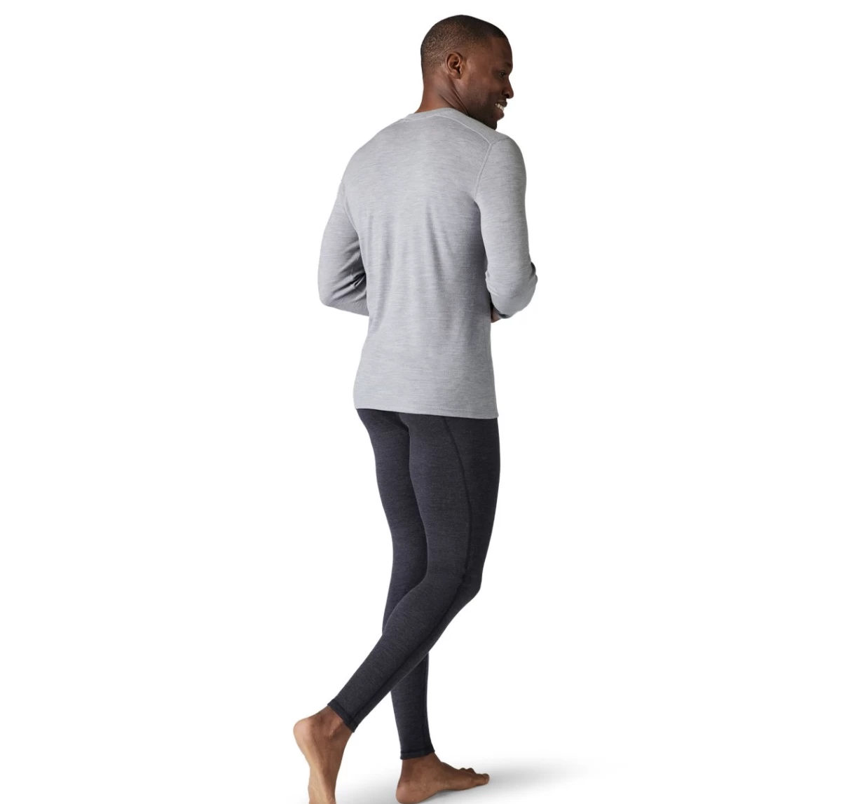 Men's Smartwool Merino 250 Base Layer Colorblock Crew - SW016353-H87 - Image 3